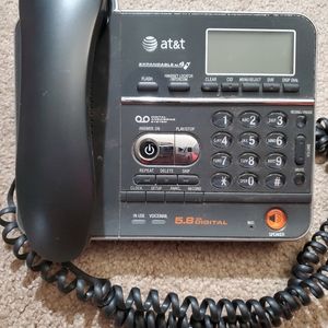 Retro Landline at&t house phone w power cord